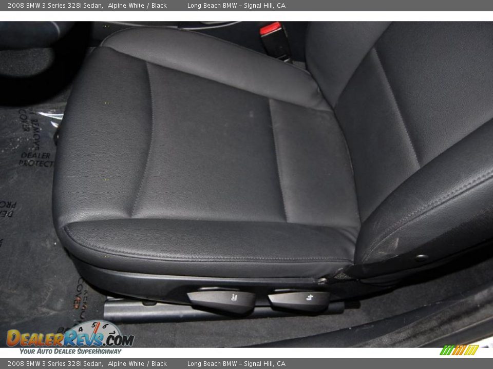 2008 BMW 3 Series 328i Sedan Alpine White / Black Photo #21
