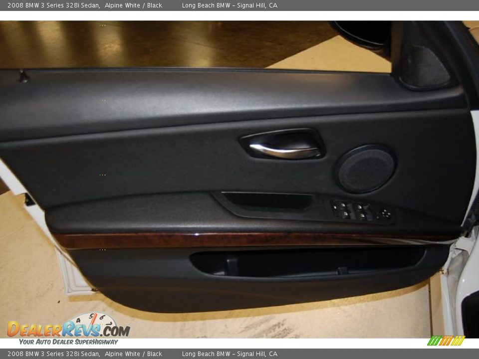 2008 BMW 3 Series 328i Sedan Alpine White / Black Photo #22