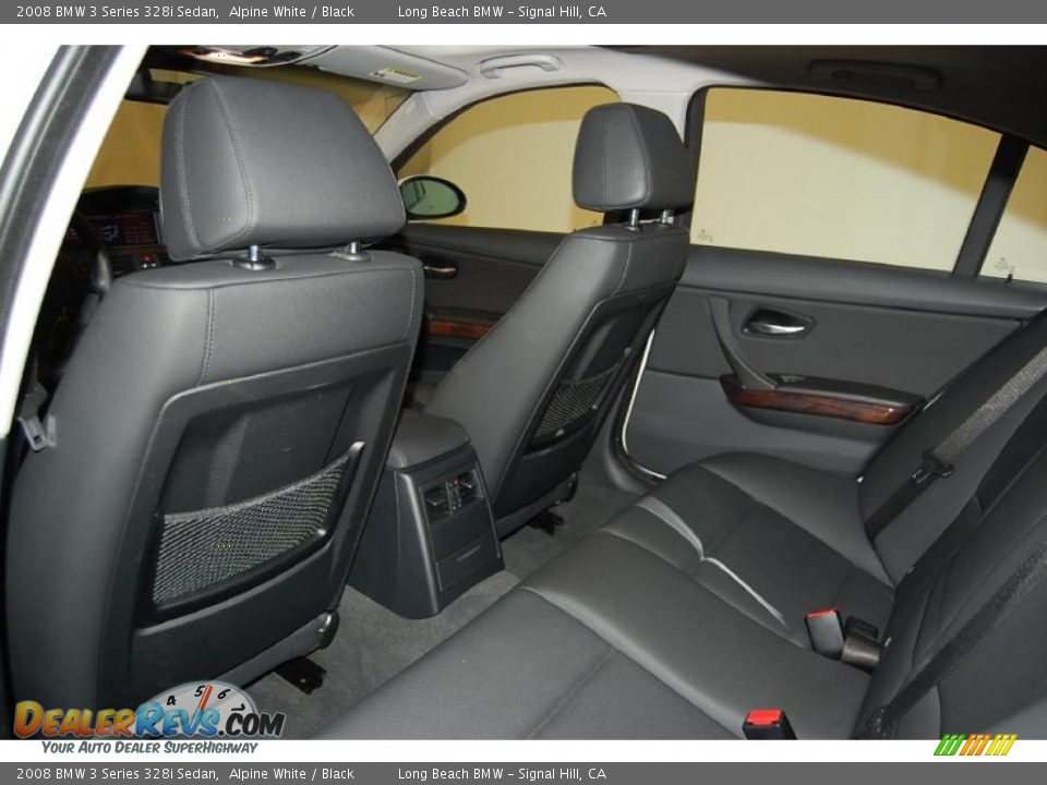 2008 BMW 3 Series 328i Sedan Alpine White / Black Photo #24