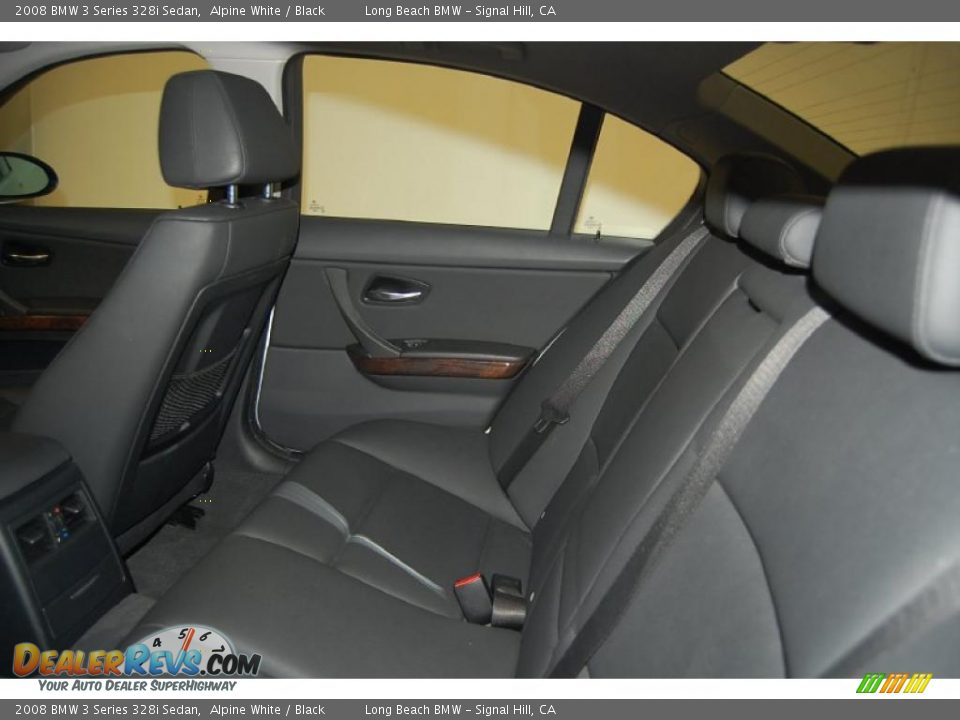 2008 BMW 3 Series 328i Sedan Alpine White / Black Photo #25