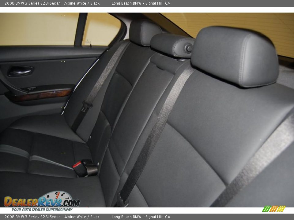 2008 BMW 3 Series 328i Sedan Alpine White / Black Photo #26