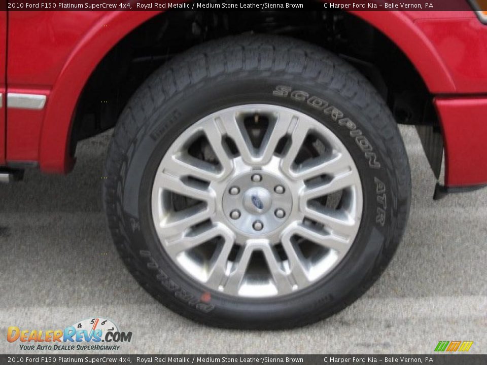 2010 Ford F150 Platinum SuperCrew 4x4 Wheel Photo #3