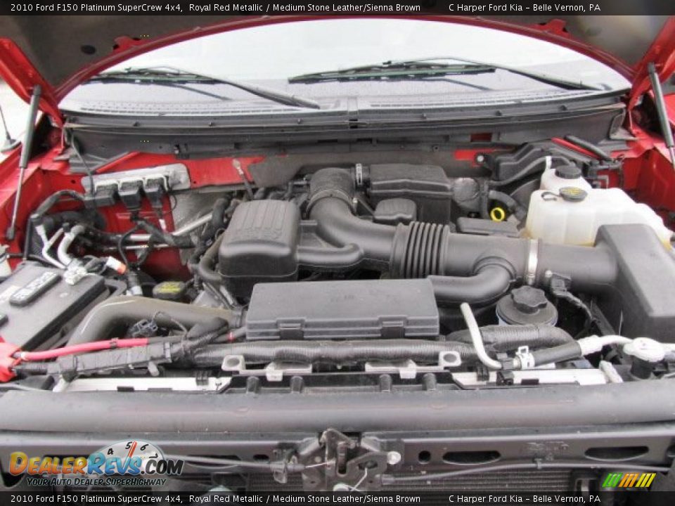 2010 Ford F150 Platinum SuperCrew 4x4 5.4 Liter Flex-Fuel SOHC 24-Valve VVT Triton V8 Engine Photo #13