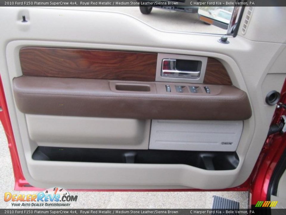 Door Panel of 2010 Ford F150 Platinum SuperCrew 4x4 Photo #15
