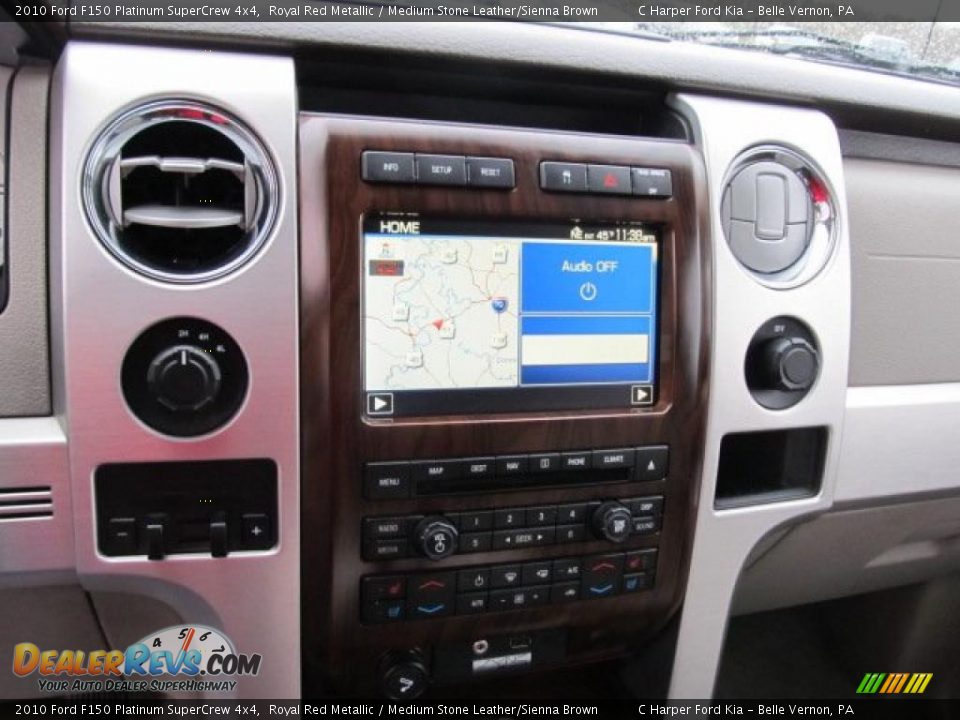 Navigation of 2010 Ford F150 Platinum SuperCrew 4x4 Photo #21
