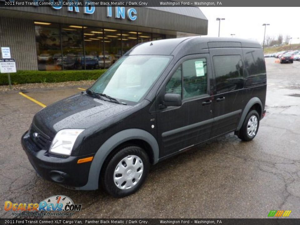 Front 3/4 View of 2011 Ford Transit Connect XLT Cargo Van Photo #8
