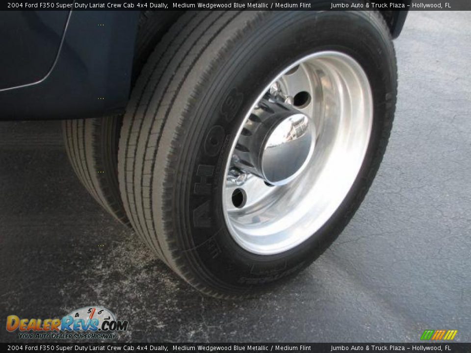 Custom Wheels of 2004 Ford F350 Super Duty Lariat Crew Cab 4x4 Dually Photo #29