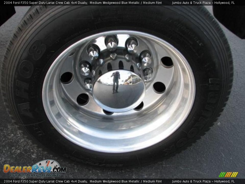 Custom Wheels of 2004 Ford F350 Super Duty Lariat Crew Cab 4x4 Dually Photo #30