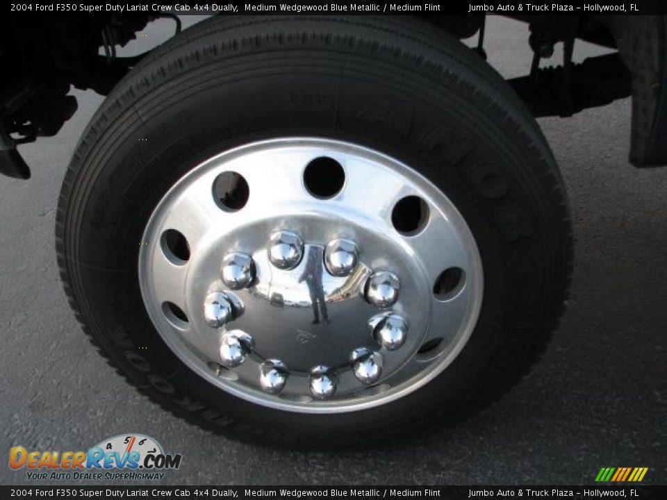 Custom Wheels of 2004 Ford F350 Super Duty Lariat Crew Cab 4x4 Dually Photo #31