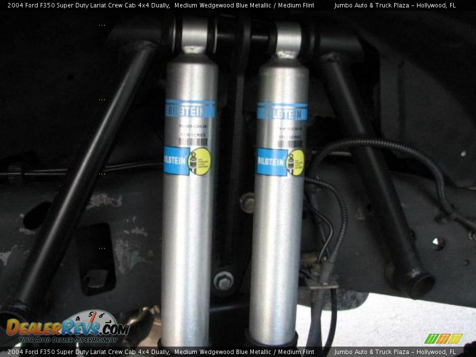 Undercarriage of 2004 Ford F350 Super Duty Lariat Crew Cab 4x4 Dually Photo #32