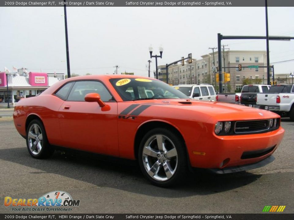 HEMI Orange 2009 Dodge Challenger R/T Photo #3