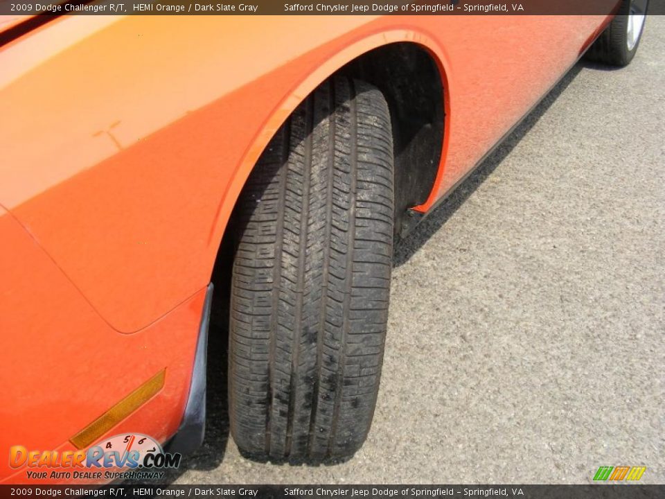 2009 Dodge Challenger R/T HEMI Orange / Dark Slate Gray Photo #10