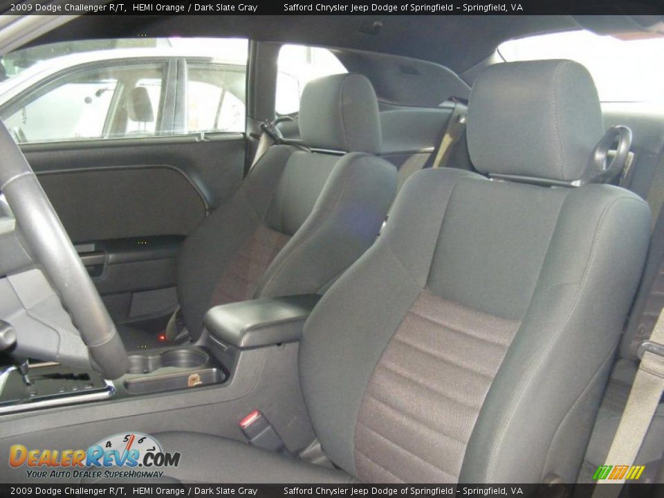 2009 Dodge Challenger R/T HEMI Orange / Dark Slate Gray Photo #20