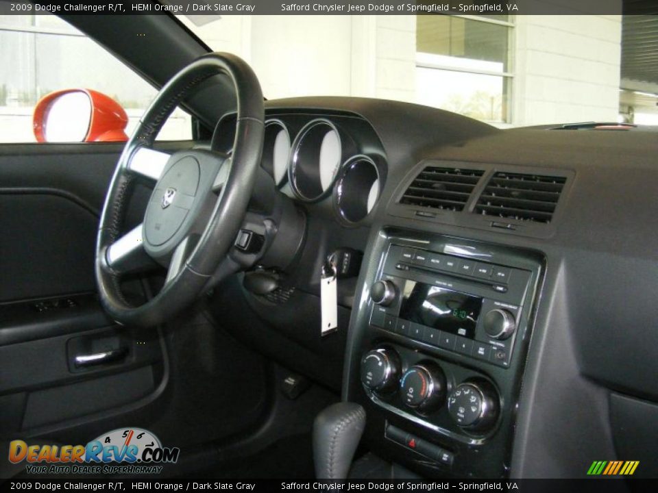 2009 Dodge Challenger R/T HEMI Orange / Dark Slate Gray Photo #23