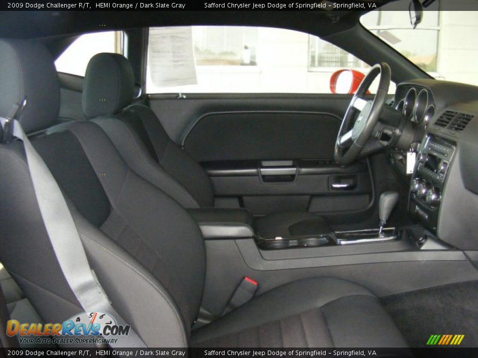 2009 Dodge Challenger R/T HEMI Orange / Dark Slate Gray Photo #24