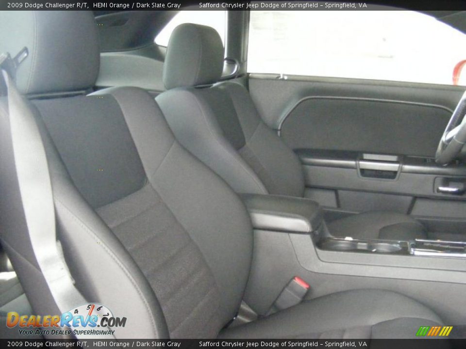 2009 Dodge Challenger R/T HEMI Orange / Dark Slate Gray Photo #25