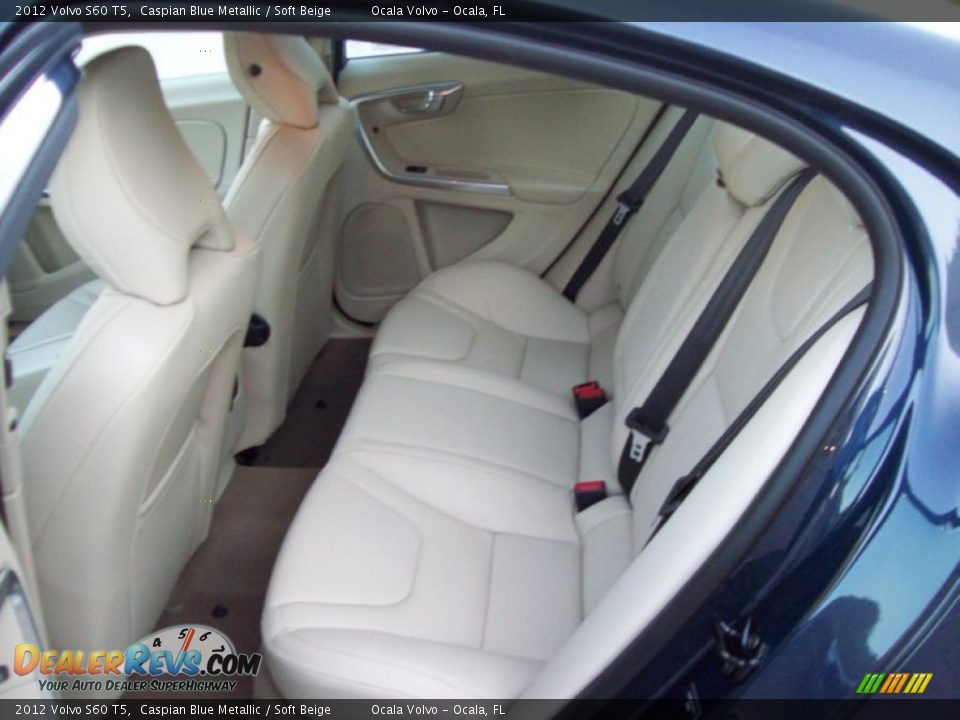 Soft Beige Interior - 2012 Volvo S60 T5 Photo #12