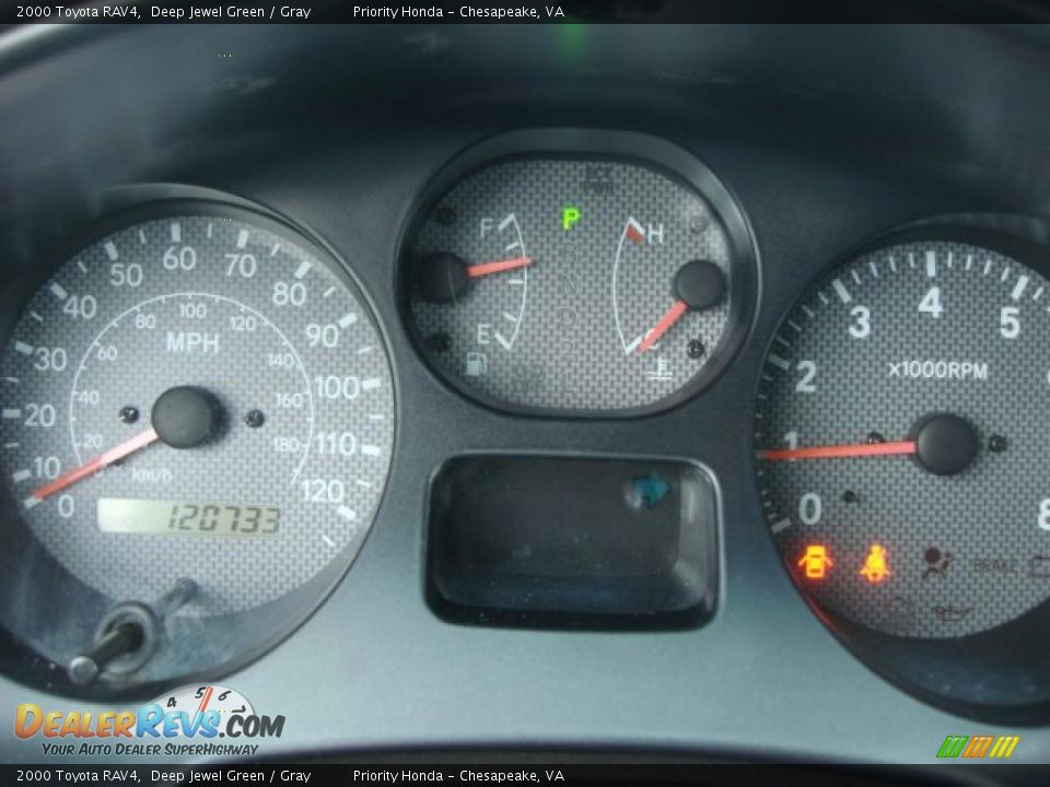 2000 Toyota RAV4  Gauges Photo #14