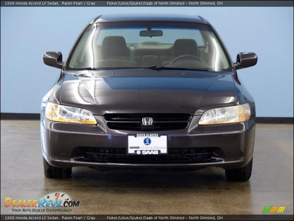 1999 Honda Accord LX Sedan Raisin Pearl / Gray Photo #2