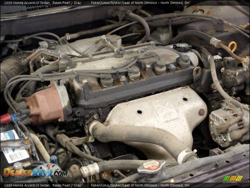 1999 Honda Accord LX Sedan 2.3L SOHC 16V VTEC 4 Cylinder Engine Photo #10