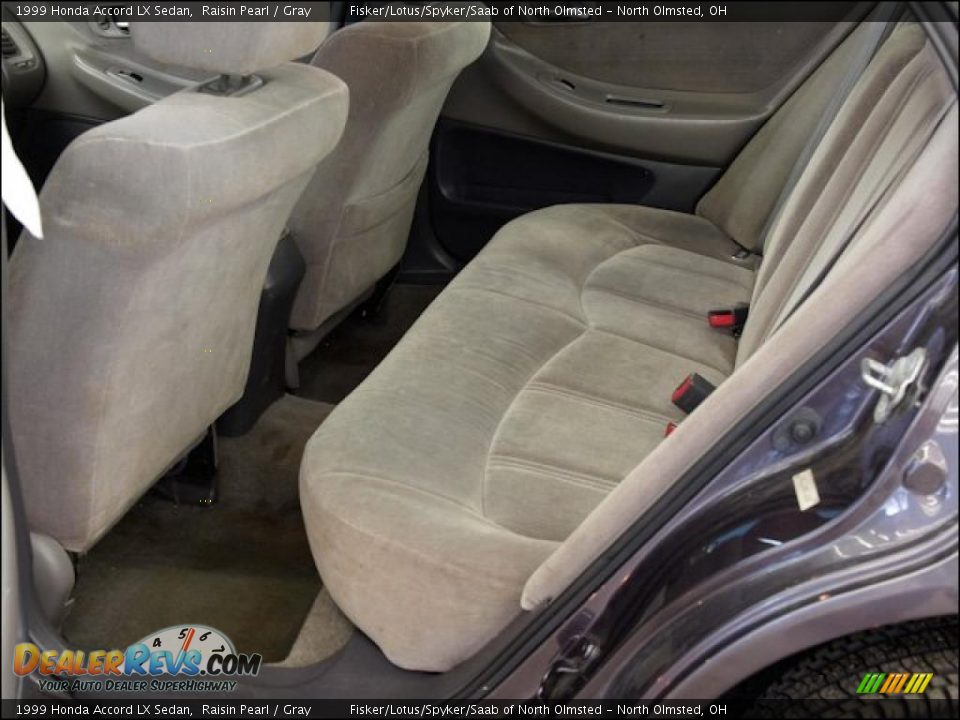 Gray Interior - 1999 Honda Accord LX Sedan Photo #20