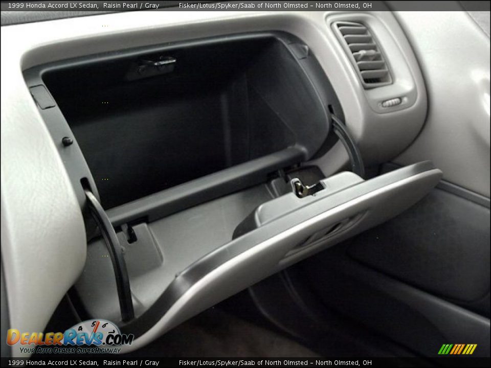 1999 Honda Accord LX Sedan Raisin Pearl / Gray Photo #26