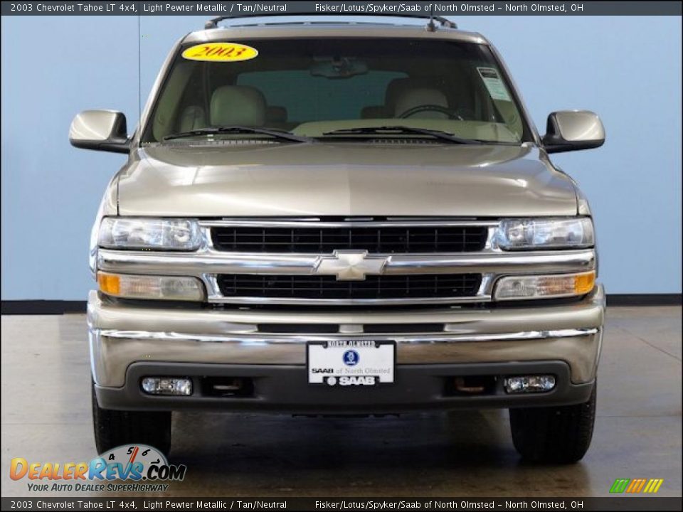 2003 Chevrolet Tahoe LT 4x4 Light Pewter Metallic / Tan/Neutral Photo #2