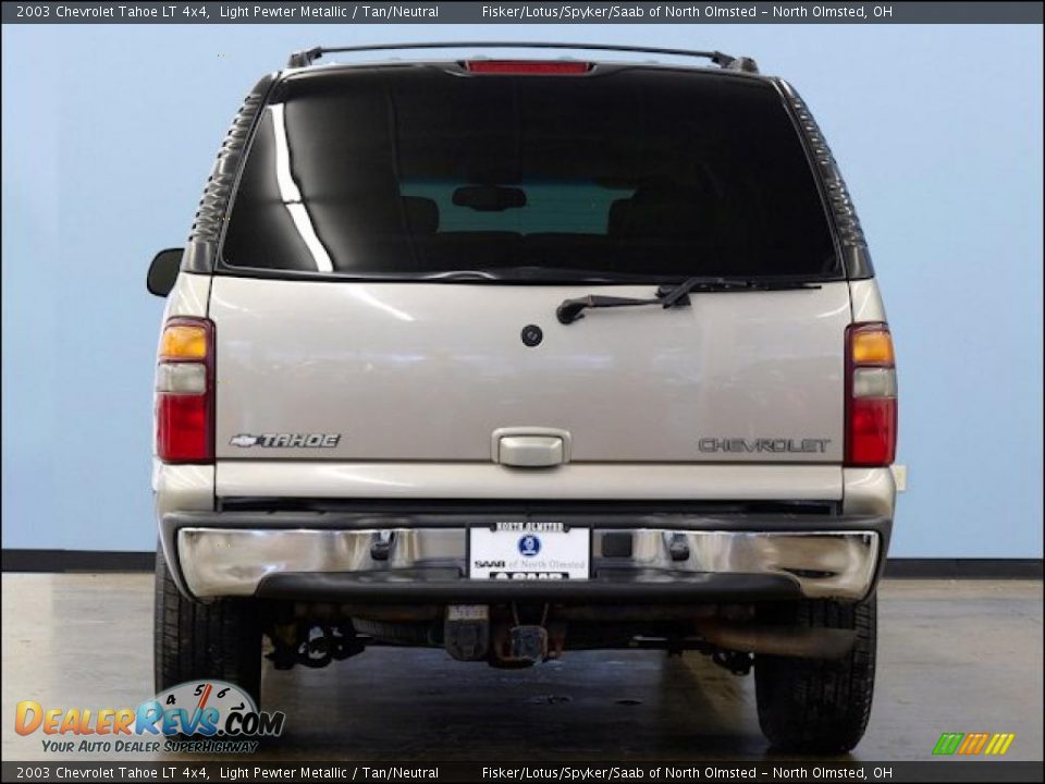 2003 Chevrolet Tahoe LT 4x4 Light Pewter Metallic / Tan/Neutral Photo #7