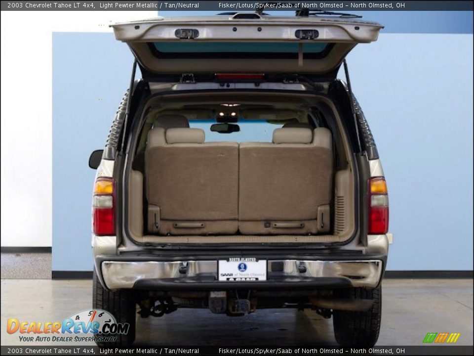 2003 Chevrolet Tahoe LT 4x4 Light Pewter Metallic / Tan/Neutral Photo #8