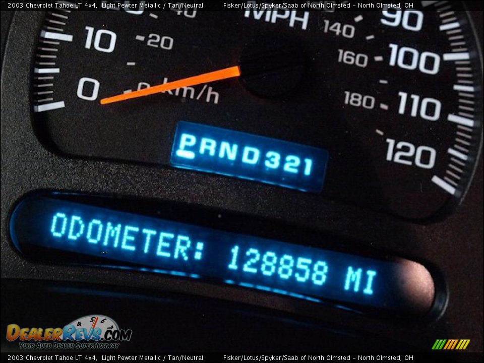 2003 Chevrolet Tahoe LT 4x4 Light Pewter Metallic / Tan/Neutral Photo #29