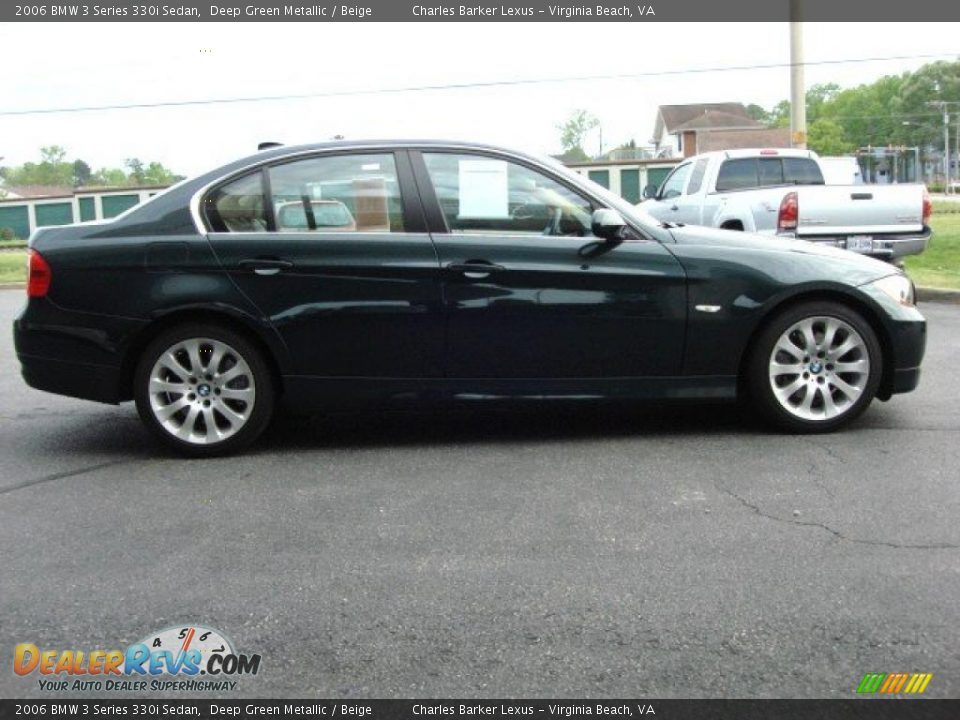 Deep Green Metallic 2006 BMW 3 Series 330i Sedan Photo #3