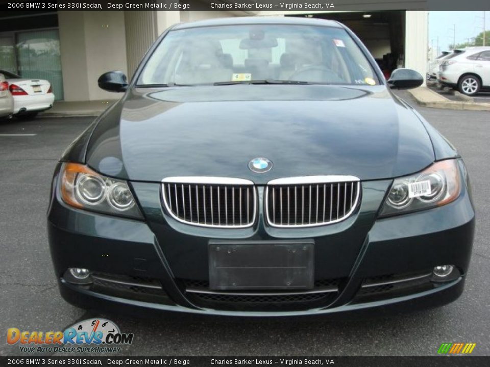 Deep Green Metallic 2006 BMW 3 Series 330i Sedan Photo #8
