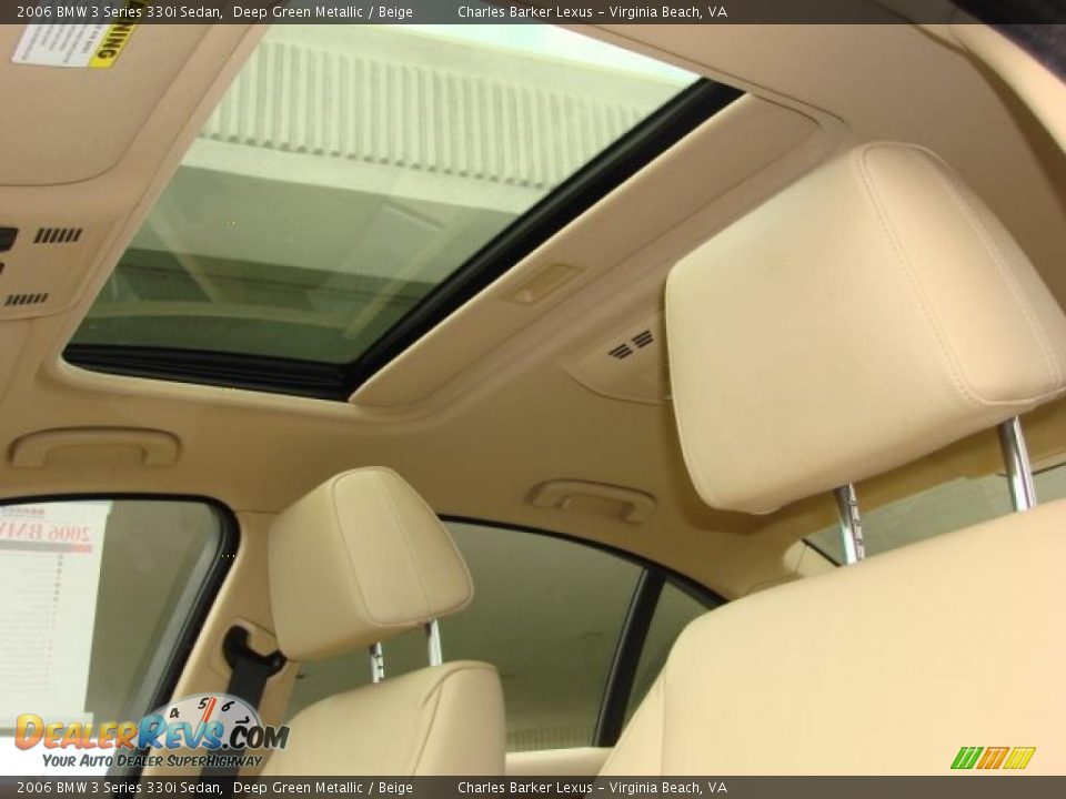 Sunroof of 2006 BMW 3 Series 330i Sedan Photo #10