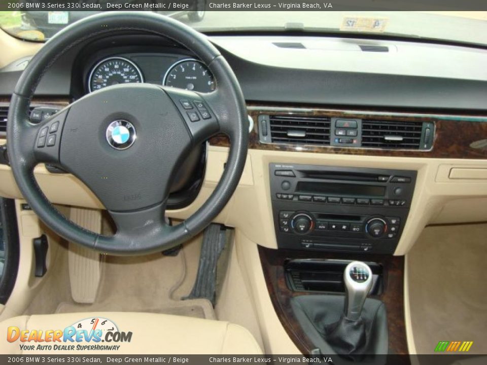 Dashboard of 2006 BMW 3 Series 330i Sedan Photo #12