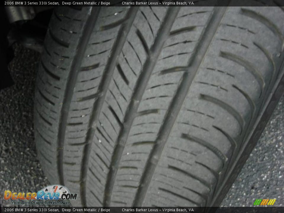 2006 BMW 3 Series 330i Sedan Deep Green Metallic / Beige Photo #22