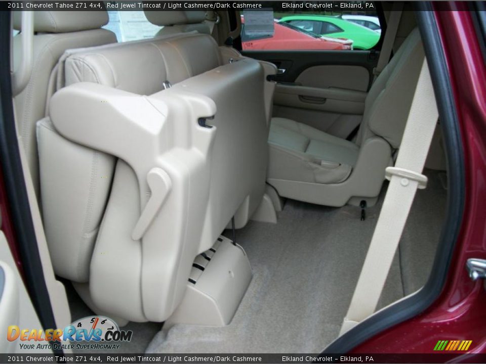 2011 Chevrolet Tahoe Z71 4x4 Red Jewel Tintcoat / Light Cashmere/Dark Cashmere Photo #9