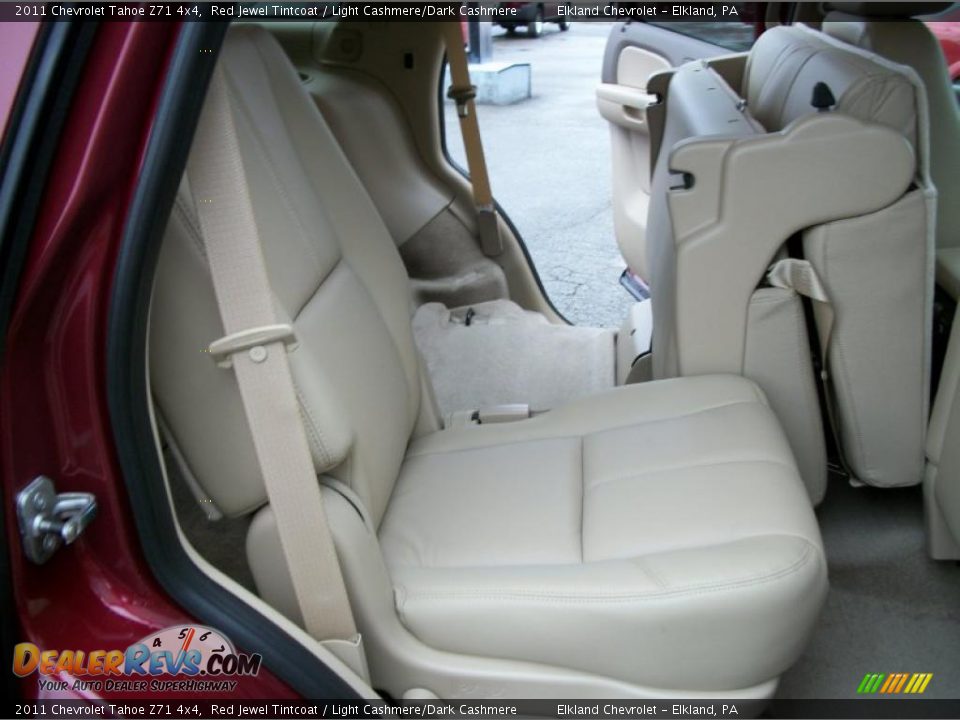 2011 Chevrolet Tahoe Z71 4x4 Red Jewel Tintcoat / Light Cashmere/Dark Cashmere Photo #10