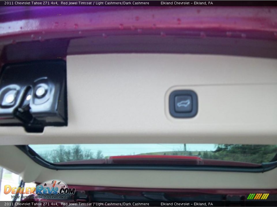 2011 Chevrolet Tahoe Z71 4x4 Red Jewel Tintcoat / Light Cashmere/Dark Cashmere Photo #17
