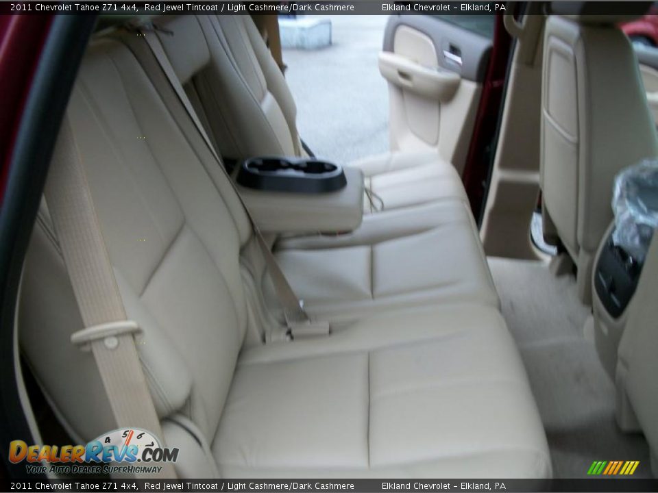 2011 Chevrolet Tahoe Z71 4x4 Red Jewel Tintcoat / Light Cashmere/Dark Cashmere Photo #19