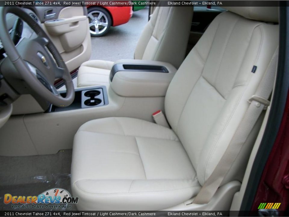 2011 Chevrolet Tahoe Z71 4x4 Red Jewel Tintcoat / Light Cashmere/Dark Cashmere Photo #23