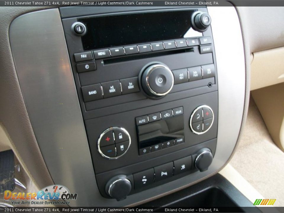 2011 Chevrolet Tahoe Z71 4x4 Red Jewel Tintcoat / Light Cashmere/Dark Cashmere Photo #26
