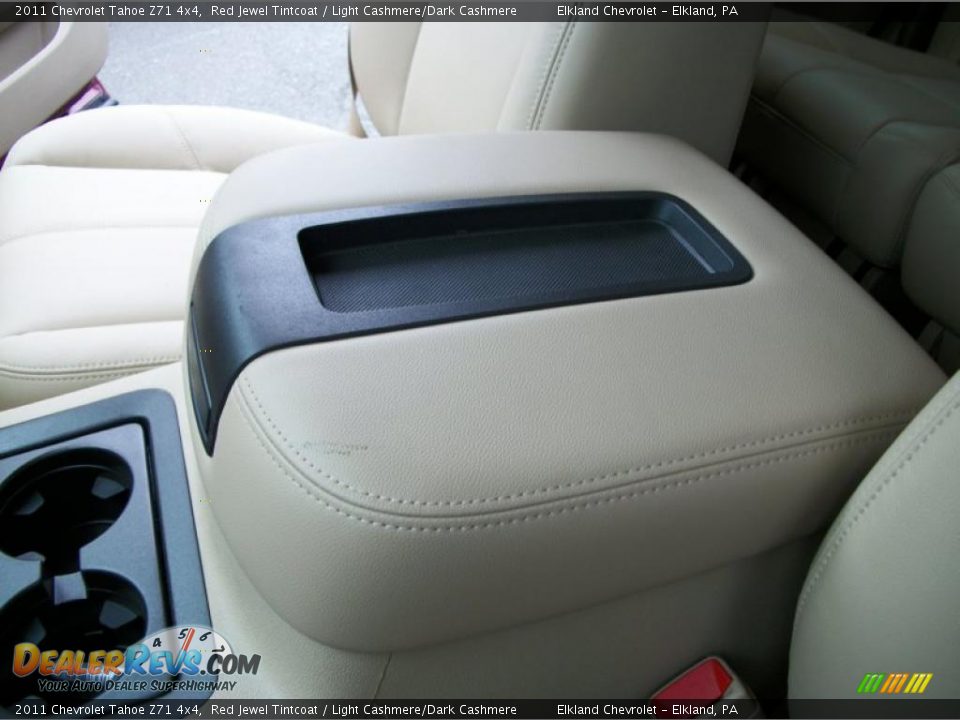 2011 Chevrolet Tahoe Z71 4x4 Red Jewel Tintcoat / Light Cashmere/Dark Cashmere Photo #27