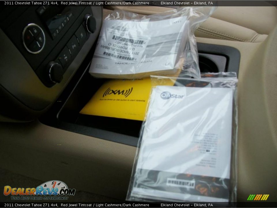 2011 Chevrolet Tahoe Z71 4x4 Red Jewel Tintcoat / Light Cashmere/Dark Cashmere Photo #28