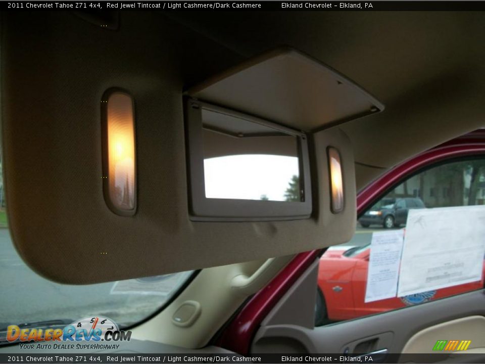 2011 Chevrolet Tahoe Z71 4x4 Red Jewel Tintcoat / Light Cashmere/Dark Cashmere Photo #30