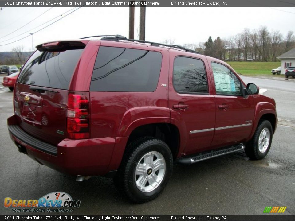 Red Jewel Tintcoat 2011 Chevrolet Tahoe Z71 4x4 Photo #36