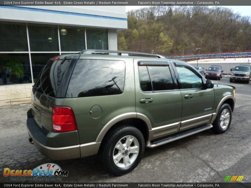 Estate Green Metallic 2004 Ford Explorer Eddie Bauer 4x4 Photo #2