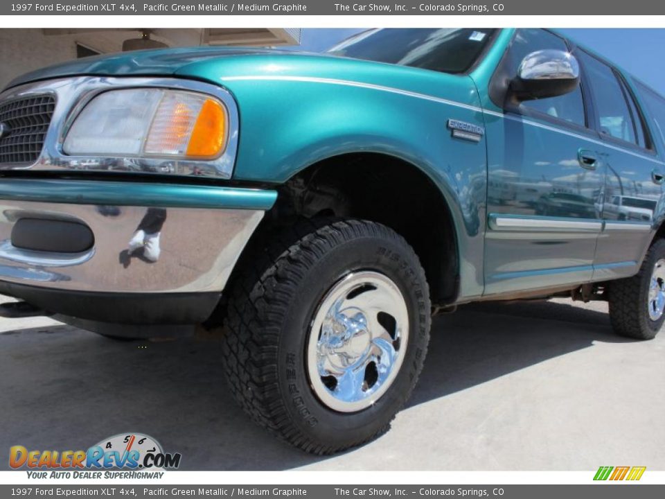 1997 Ford Expedition XLT 4x4 Pacific Green Metallic / Medium Graphite Photo #20