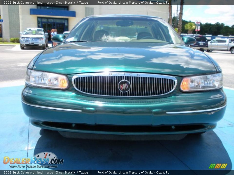 Jasper Green Metallic 2002 Buick Century Limited Photo #8