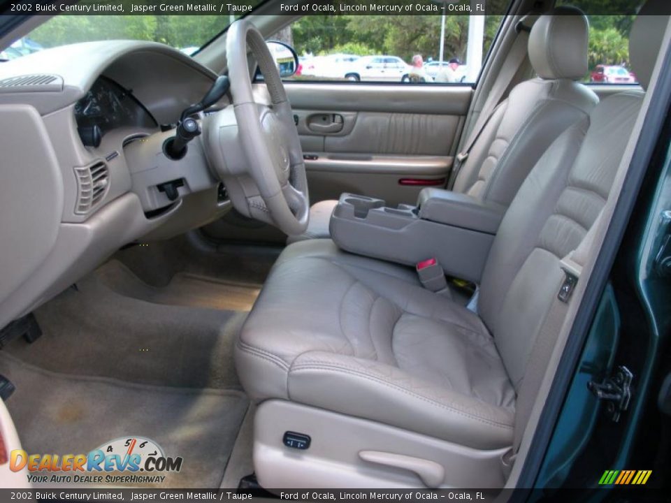Taupe Interior - 2002 Buick Century Limited Photo #11