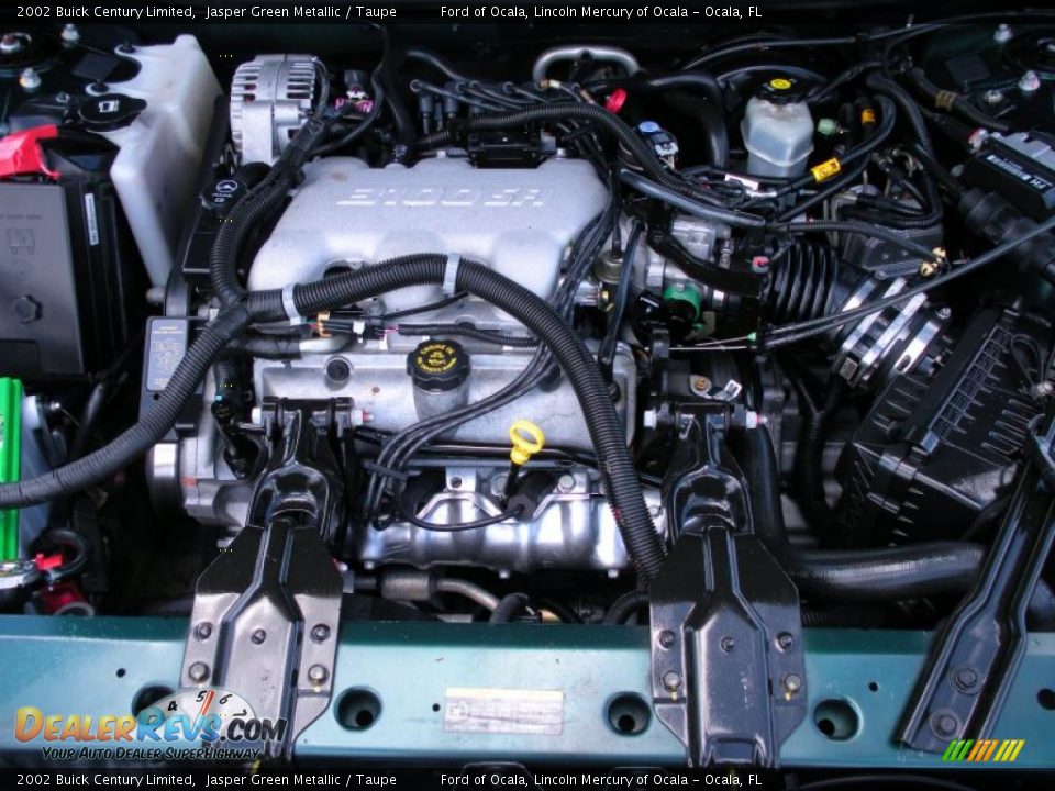 2002 Buick Century Limited 3.1 Liter OHV 12-Valve V6 Engine Photo #23